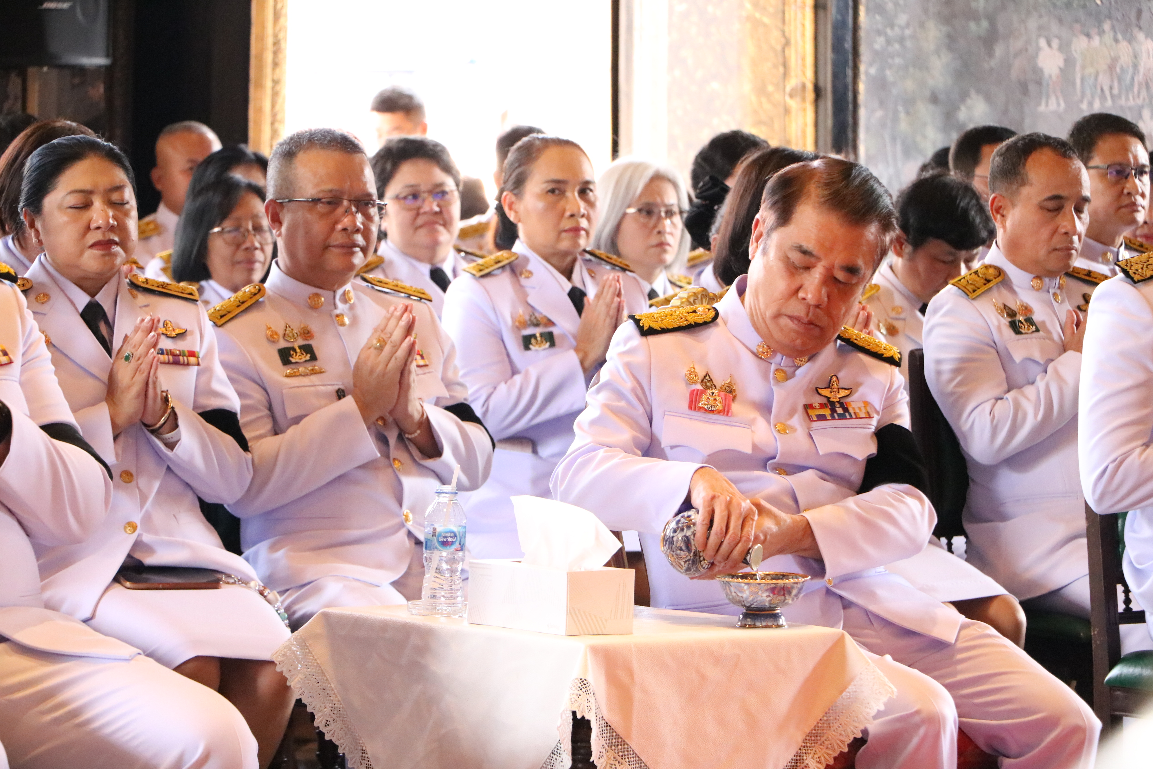 title - ส.ป.ก. ร่วมพิธีบำเพ็ญกุศลสตมวาร (100 วัน) เพื่ออุทิศถวายเป็นพระกุศลแด่ สมเด็จพระเจ้าลูกเธอ เจ้าฟ้าพัชรกิติยาภา นเรนทิราเทพยวดี กรมหลวงราชสาริณีสิริพัชร มหาวัชรราชธิดา 